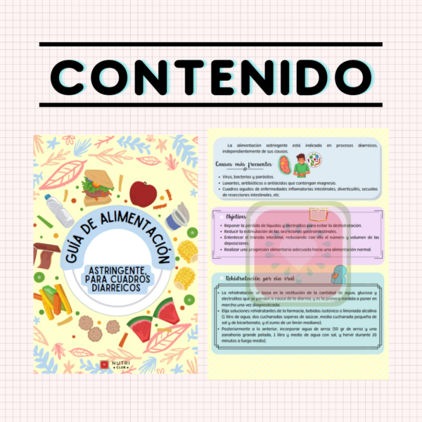 pauta alimentación en diarrea