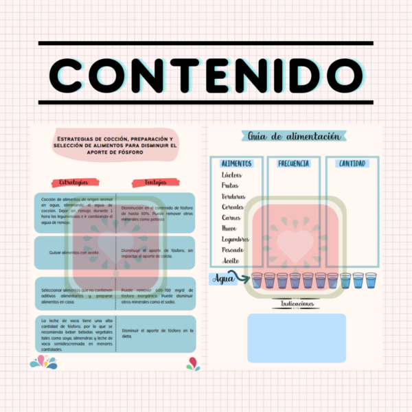 pauta alimentación baja en fósforo
