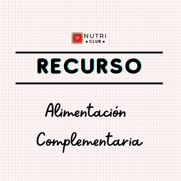 pauta de alimentación complementaria