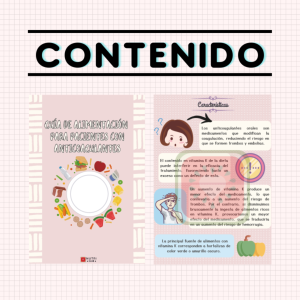 pauta de alimentación para tratamiento anticoagulantes
