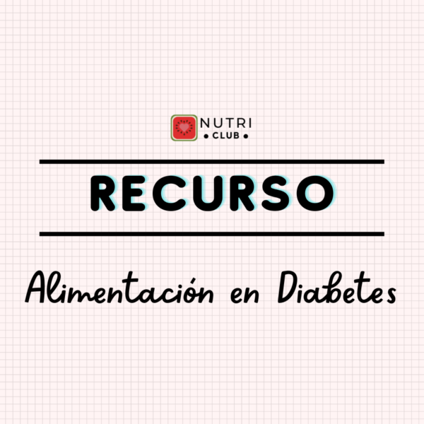 pauta de alimentación en diabetes