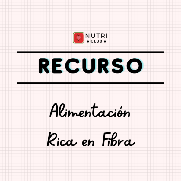 pauta de alimentación rica en fibra