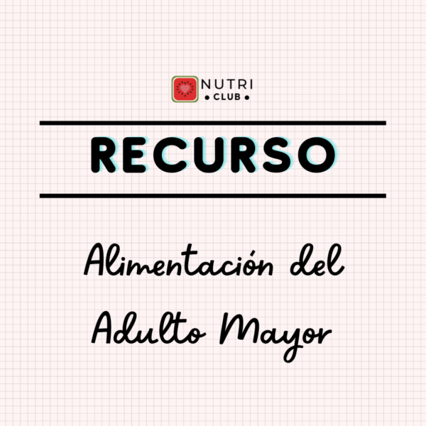 pauta alimentación adulto mayor