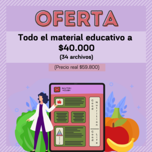Material educativo de nutrición