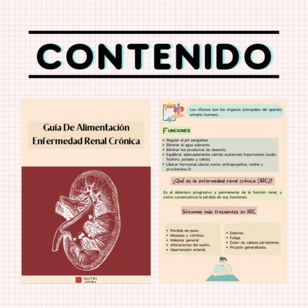 Alimentación en enfermedad renal crónica