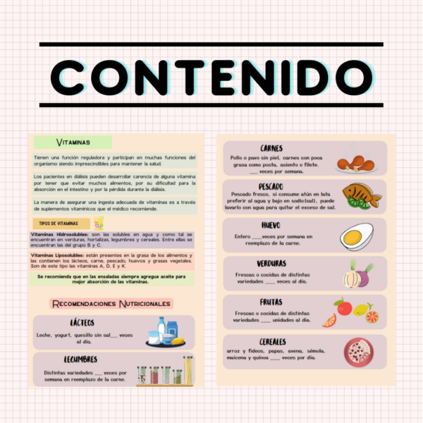 Alimentación en enfermedad renal crónica