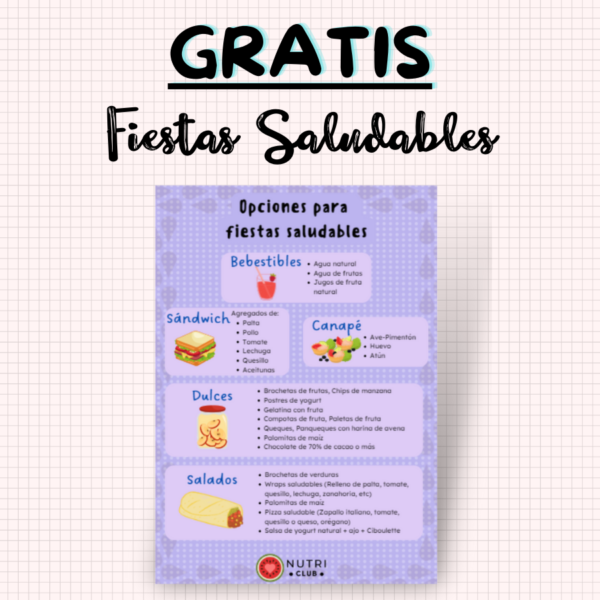 fiestas saludables opciones para comer saludable en fiestas