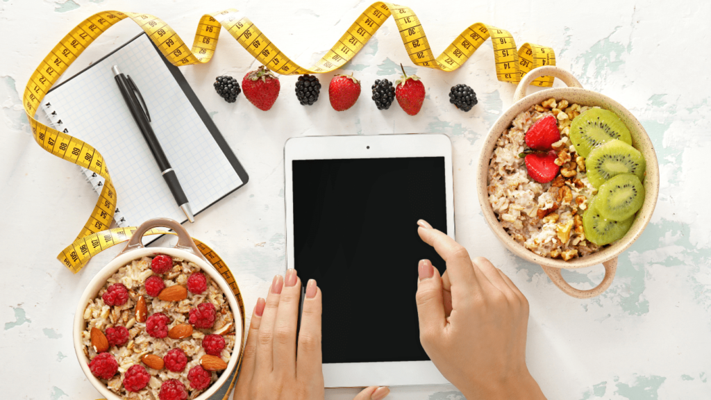 nutricionista, material educativo